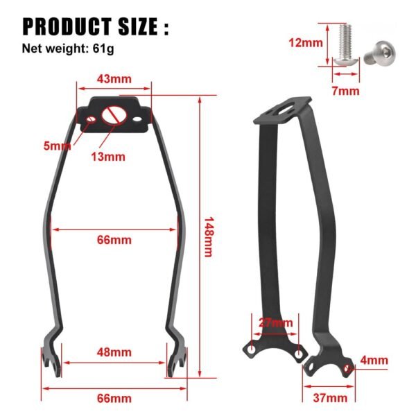1-11-3.jpg Soporte guardabarros metálico 10 para Xiaomi scooter 4 Ultra