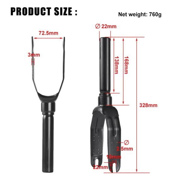 Horquilla para Xiaomi Scooter 3