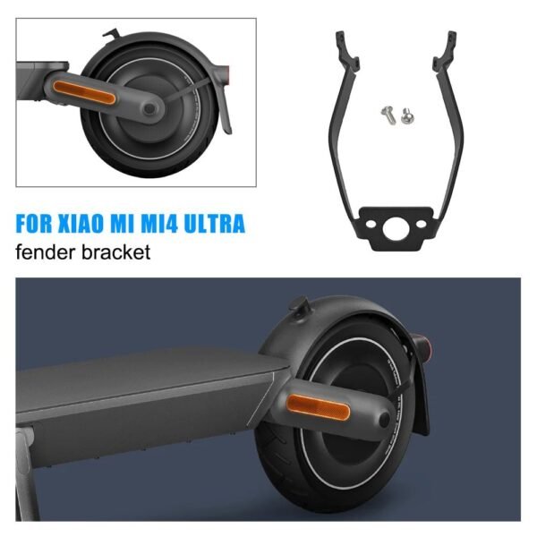 1-2-3.jpg Soporte guardabarros metálico 10 para Xiaomi scooter 4 Ultra