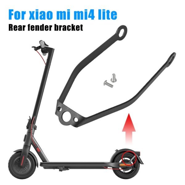 1-3-1.jpg Soporte guardabarros metálico 8,5 para Xiaomi scooter 4 Lite