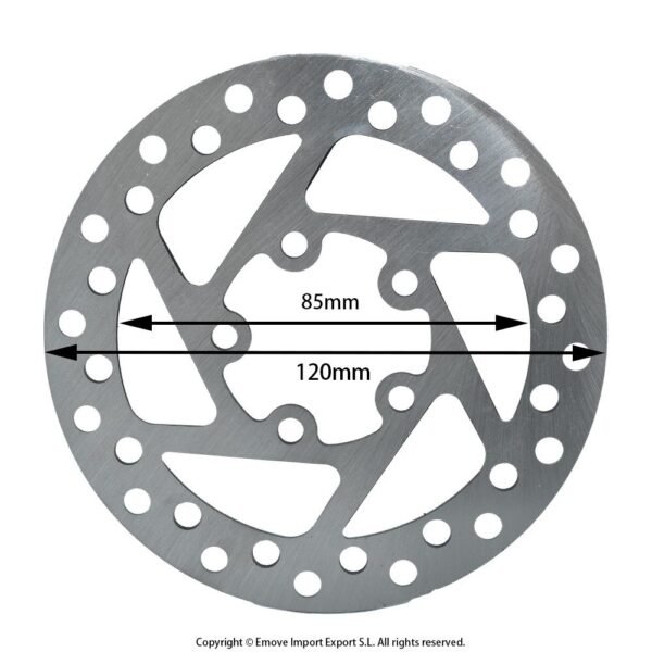 1616-RMR-050-Disco-de-freno-120mm-Xiaomi-Redondo-5H-40MM-.jpg Disco de Freno 120mm Para Xiaomi 5 Agujeros