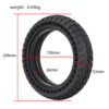 Rueda Maciza Patinete Xiaomi 9x2,25 Offroad