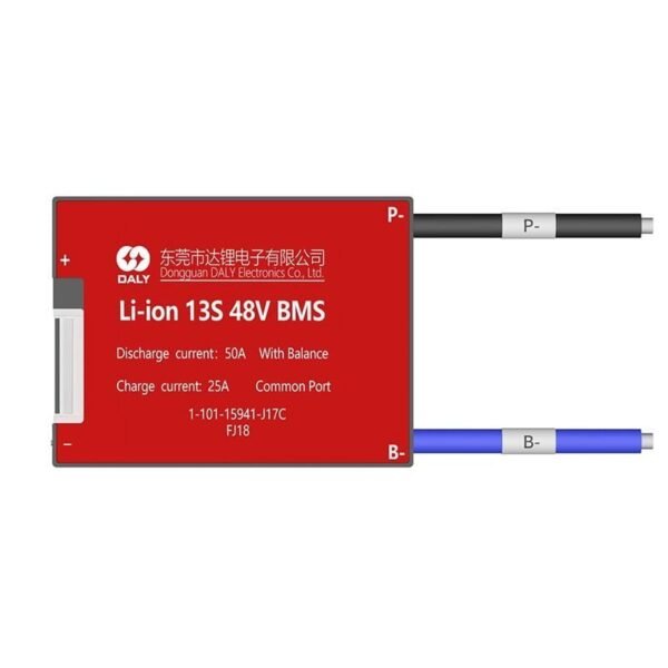 DALY-BMS-13S-48V-50A-Li-ion-bateria-sistema-de-gestion-1.jpg BMS DALY 13S 48V 50A Liion Batería Autobalanceo
