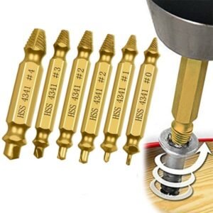 Juego de Extractor tornillo dañado