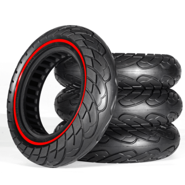 Rueda maciza 10x2,125-6,1 V3 Roja [Nedong]