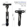 Pata-de-cabra-ajustable-para-Xiaomi-M365_Pro-_Pro2_1S_MI3-medida.jpg Pata de cabra ajustable para Xiaomi M365/Pro /Pro2/1S/MI3 (Negro)