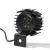 Luz faro led con bocina/claxon (12-72V)