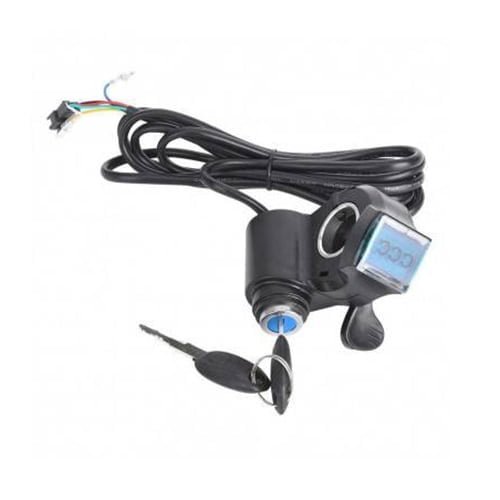 acelerador-de-pulgar-con-voltimetro-y-llave.jpg Llave de contacto con voltímetro y acelerador