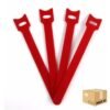 bridas-del-velcro-reutilizable-rojo.jpg Bridas del velcro reutilizable 12x150mm – pa color: roja