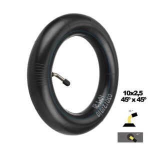 Cámara de Aire 10x2,5 Válvula 45ºx45º [Premium]