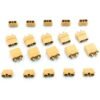 Conector XT90 con Funda pareja (pack 10 unds)