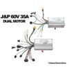 Controladora J&P 60V 35A (dual motor) - Trasera