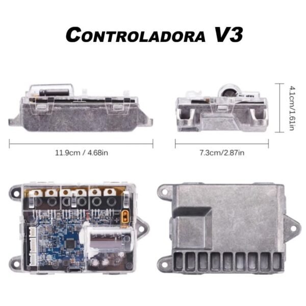 Controladora V3 para Patinete Xiaomi [Reforzada] – pa modelo-compatible: xiaomi-scooter-3