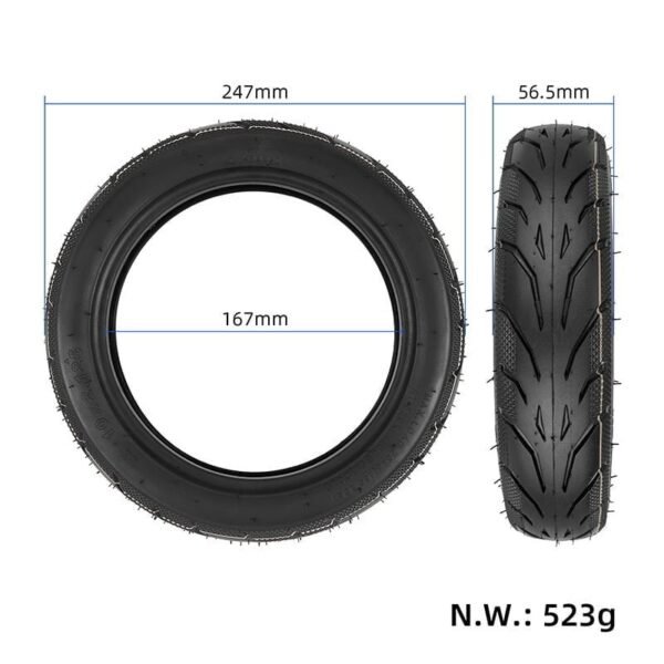 Neumático 10x2,125-6,5 Tubeless con Gel para Ninebot Serie F [Yuanxing]