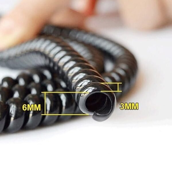 Cubre cable negro-1M