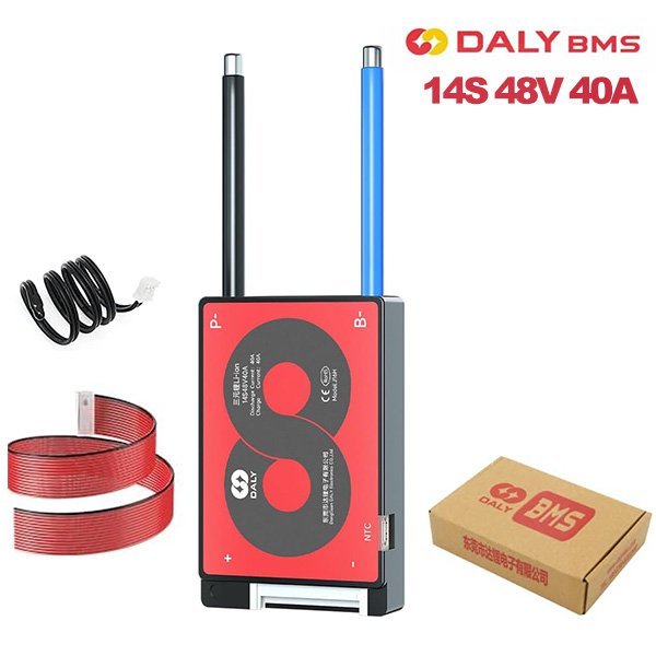 daly-bms-14s-48v-40a.jpg BMS DALY 14S 52V 40A Liion Batería Autobalanceo