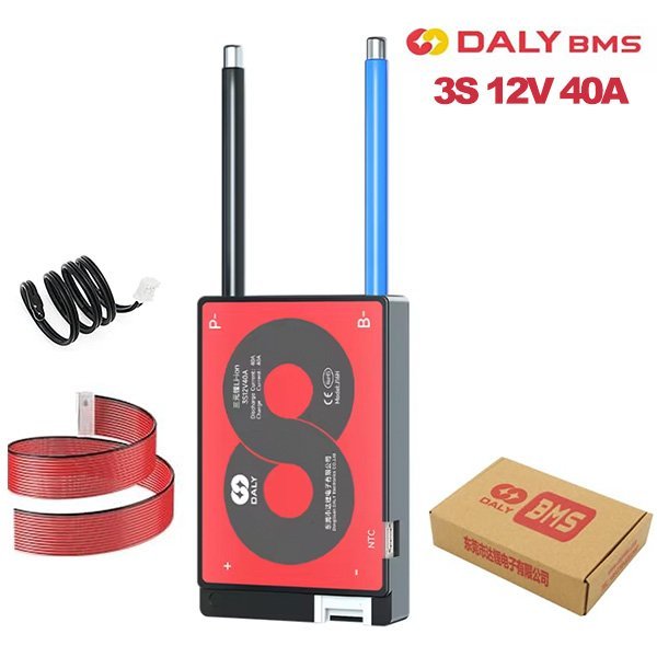 daly-bms-3s-12v-40a.jpg BMS DALY 3S 12V 40A Liion Batería