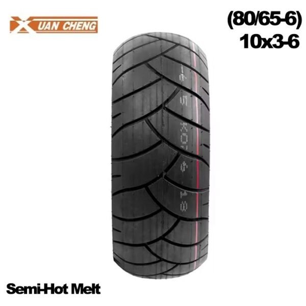 Neumático 10x3 (80/65-6) Semi-Slick [Xuancheng]