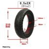 Rueda Maciza 8,5x2 V2