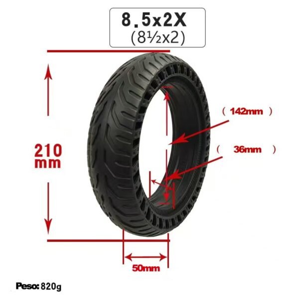 Rueda Maciza 8,5x2 V2