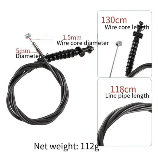 medida-cable-freno-G30-ninebot.jpg Cable del Freno Tambor G30 MAX