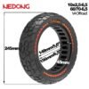 Rueda maciza 10x2,5-6,5 60/70-6,5 45mm offroad [Nedong]