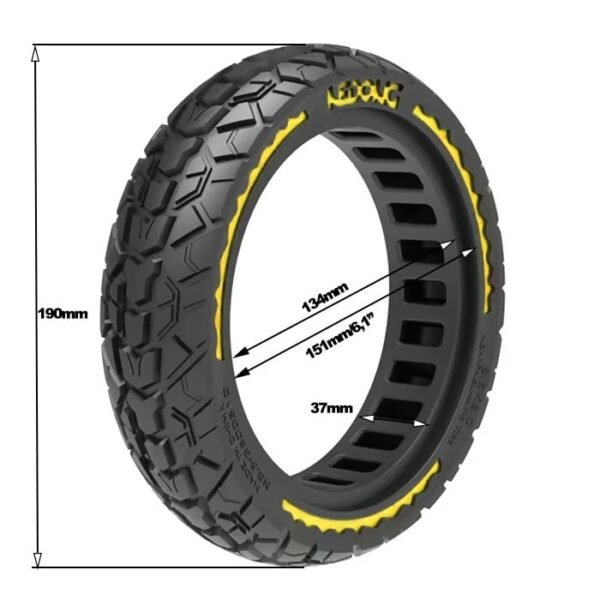 Rueda maciza 8,5x2 offroad[Nedong]