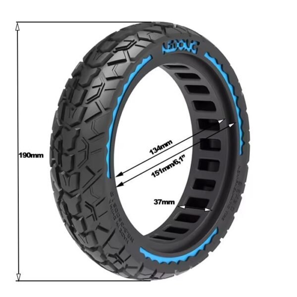 Rueda maciza 8,5x2 offroad[Nedong]