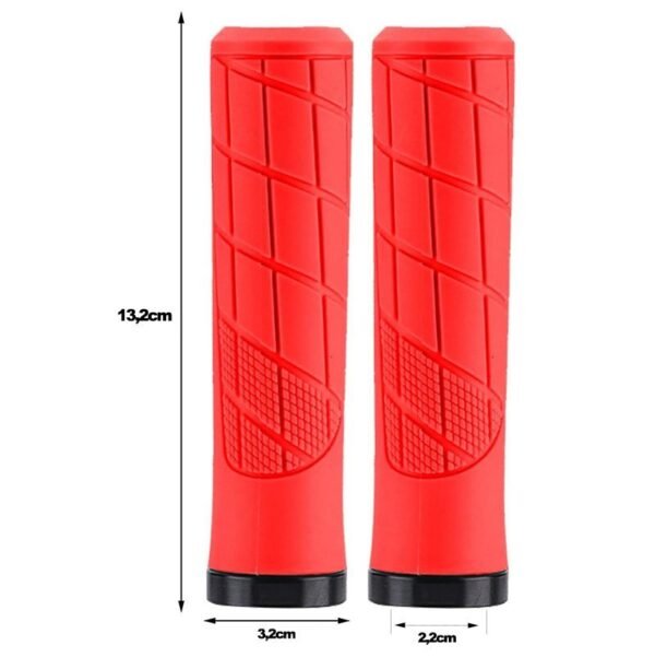 medida-puno-generico.jpg Puño de silicona recto rojo - 2 unds