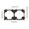 medida-soporte-bateria-21700-213.jpg Pack 10-Soporte de Batería Litio de 21700 (21,3mm)