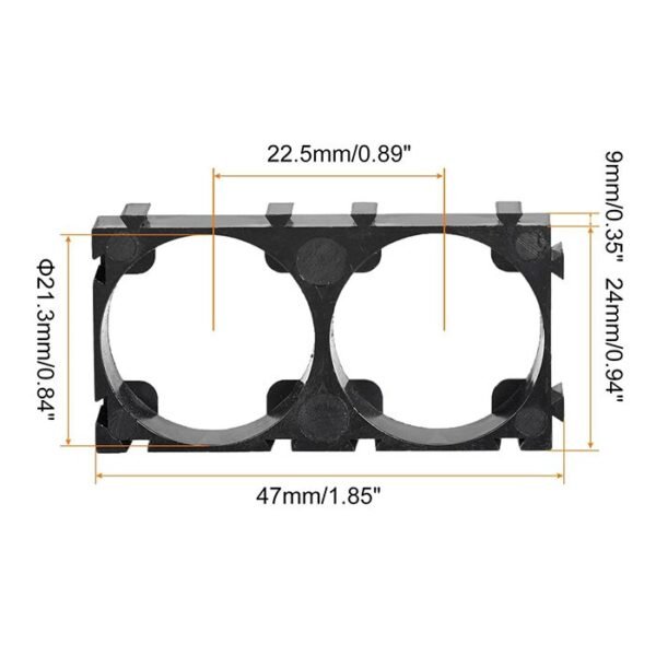 medida-soporte-bateria-21700-213.jpg Pack 10-Soporte de Batería Litio de 21700 (21,3mm)