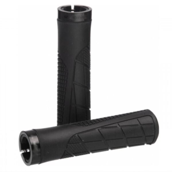 Puño de silicona recto negro - 2 unds