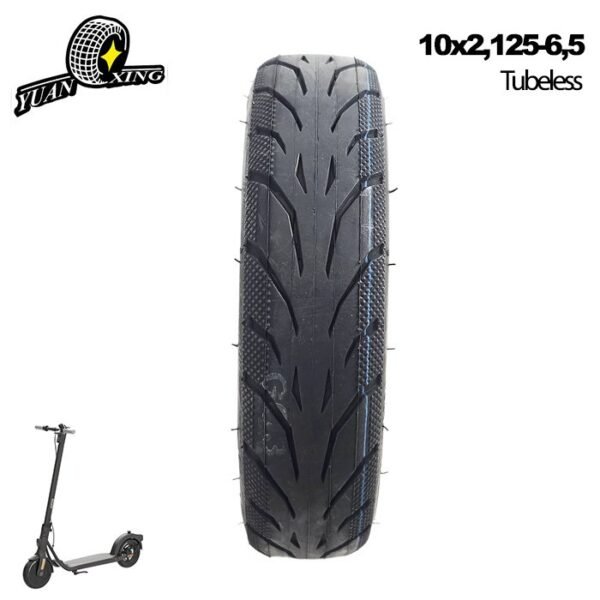 Neumático 10x2,125-6,5 Tubeless con Gel para Ninebot Serie F [Yuanxing]