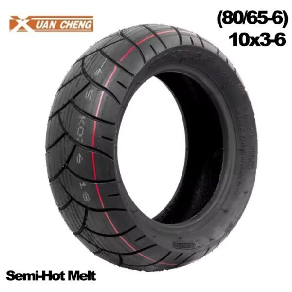 Neumático 10x3 (80/65-6) Semi-Slick [Xuancheng]