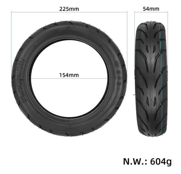 Neumático 9x2-6,1 para patinete Xiaomi Tubeless[Yuanxing]