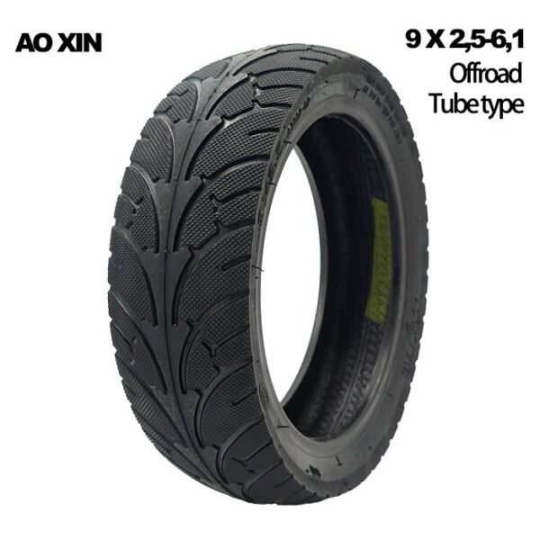 Neumático 9x2,5-6,1 para Cecotec M40[Aoxin]