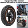 Neumático 10x2,125-6,5 Tubeless con Gel para Ninebot Serie F [Yuanxing]