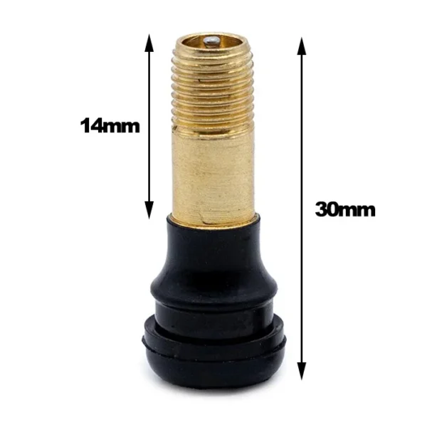 Válvula tubeless recta de 30mm ( Pack 20 Uds)